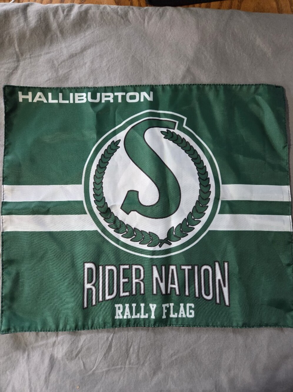 Saskatchewan Roughriders Rider Nation Rally Flag